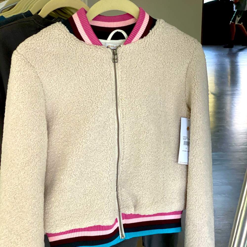 Spiritual Gangster Cropped Bomber Jacket Sold out